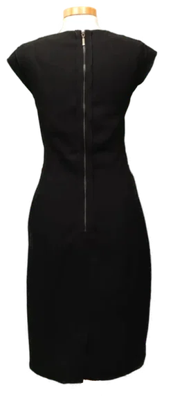 H&M Damen Midikleid schwarz Gr. L - Bild 2