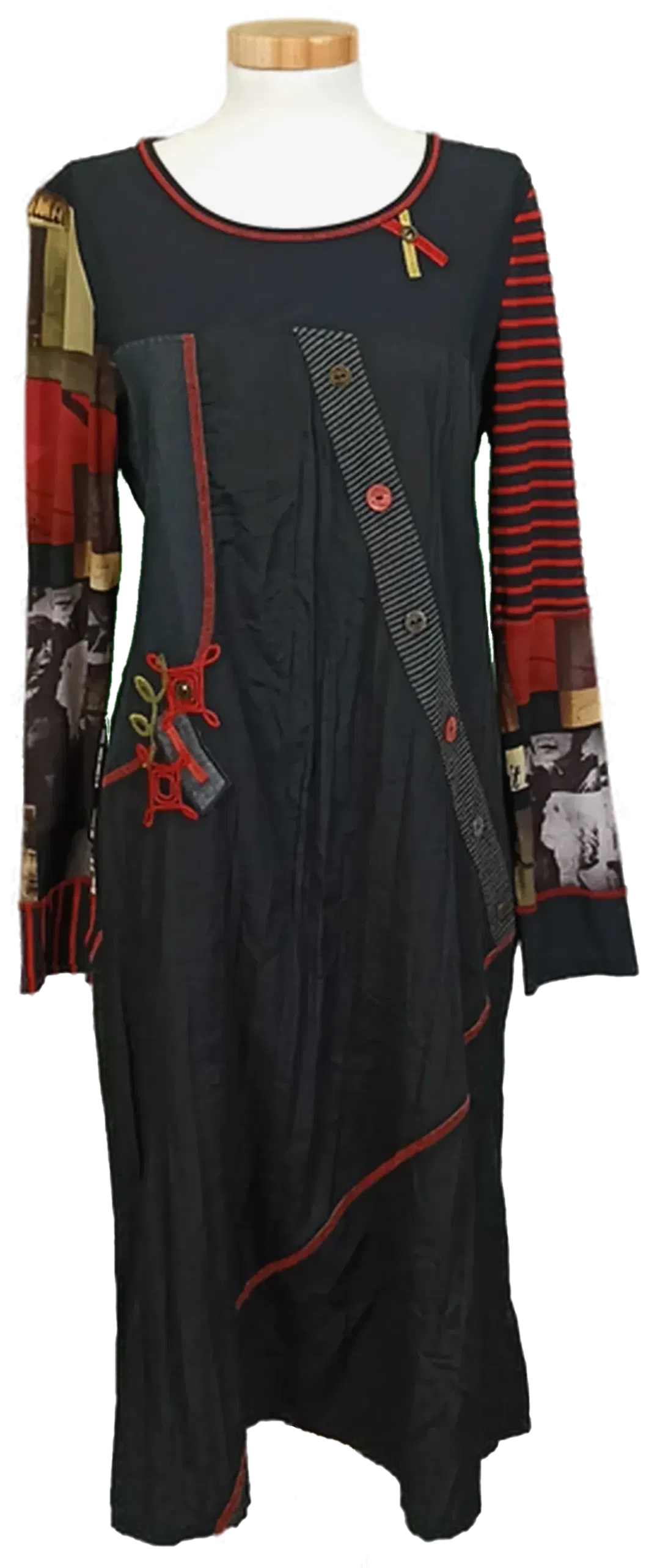 Pause Cafe Damen Midikleid gemustert Gr. 42 - Bild 4