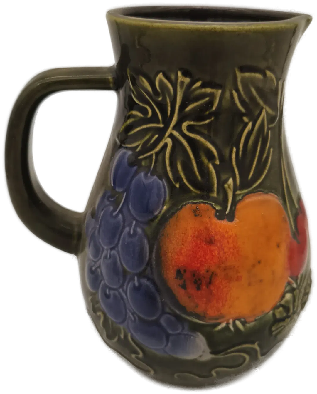 Scheurich Keramik Vase W.Germany Obstmotiv - Bild 1