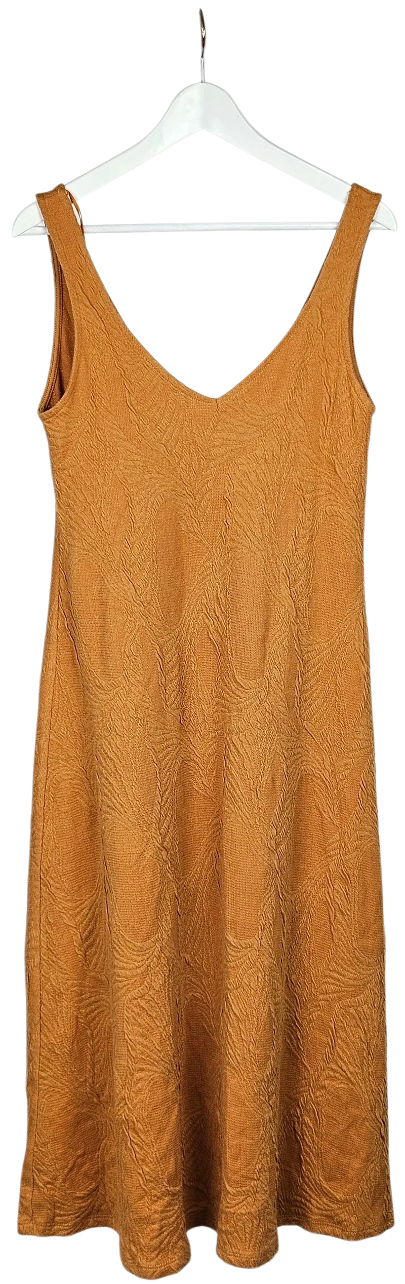 ZARA Damen Midikleid, braun - Gr. M - Bild 1