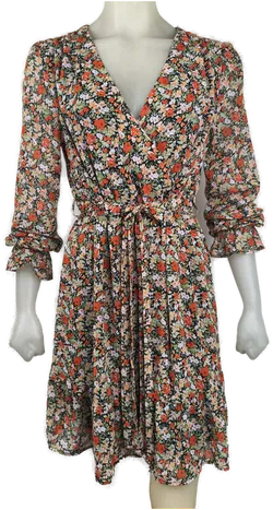 Amisu Damenkleid, Gr. 40, Blumen - Bild 4