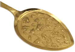 Vintage Tortenheber im Camillemuster Sterlingsilver - Bild 2