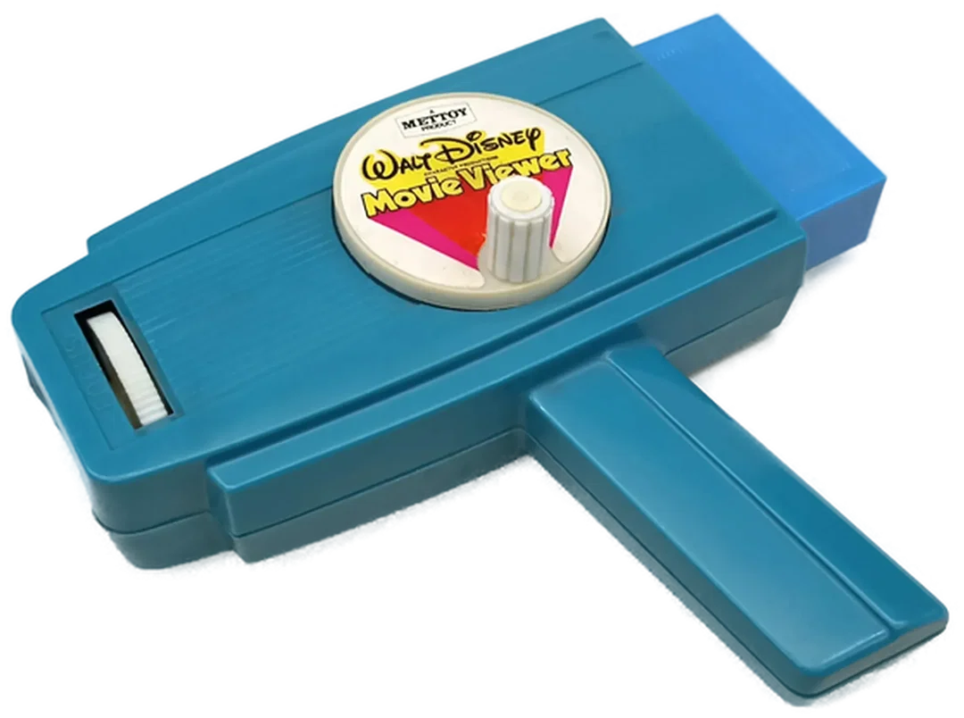 Vintage Mettoy Walt Disney Movie Viewer Set inkl. 4 Super 8 Filmkassetten – Bild 1