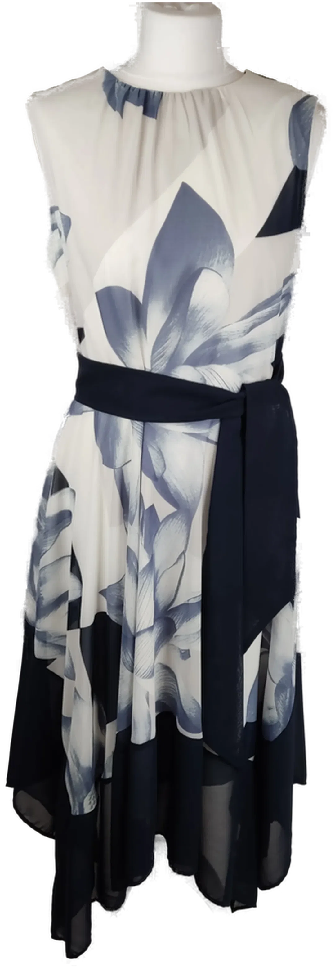 Damen Midikleid Bodyflirt Geblümt Gr. 38 | Einmaliges Sommerstück - Bild 4