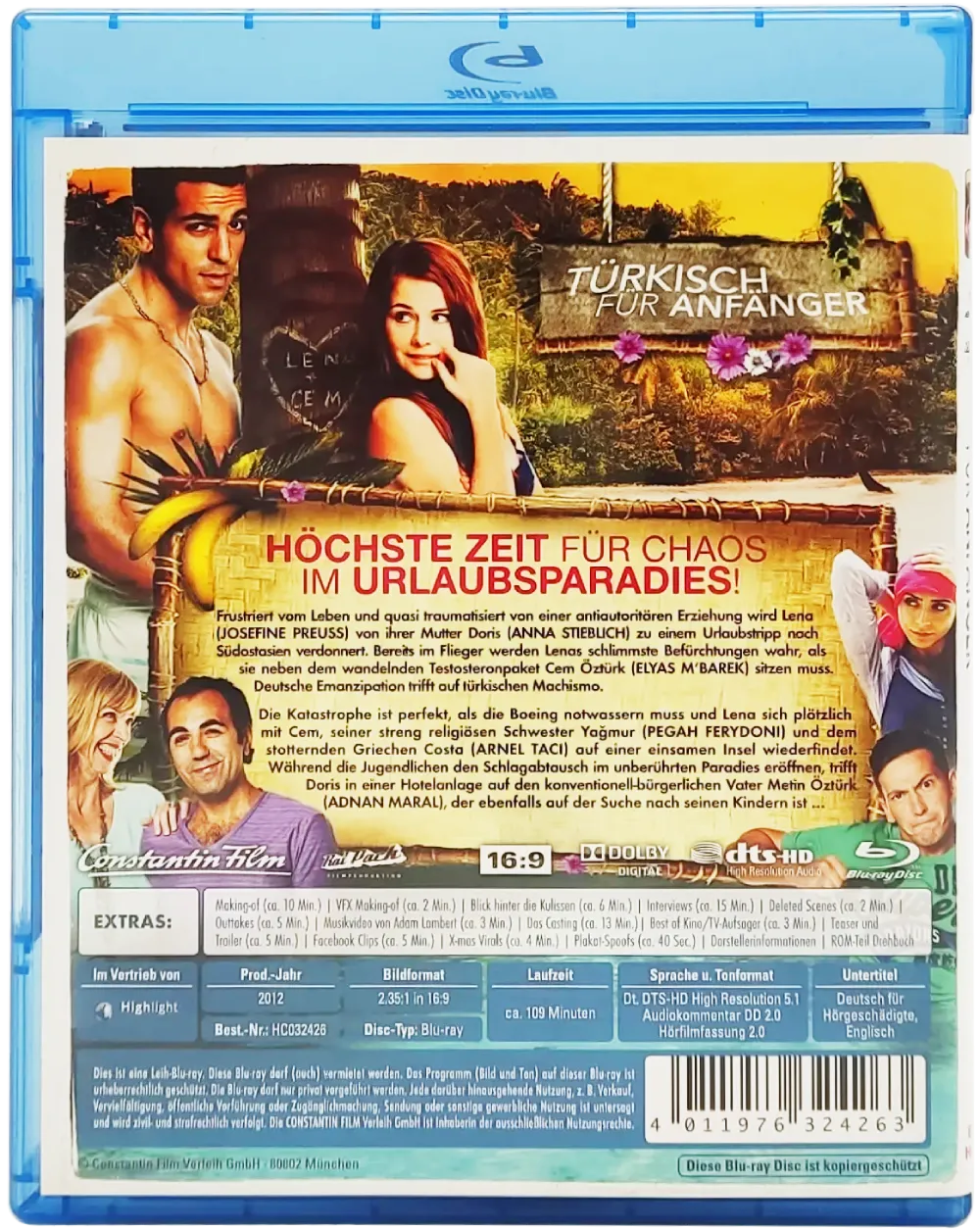 Blu-Ray "Türkisch für Anfänger" mit Josefine Preuß und Elyas M'Barek – Bild 2