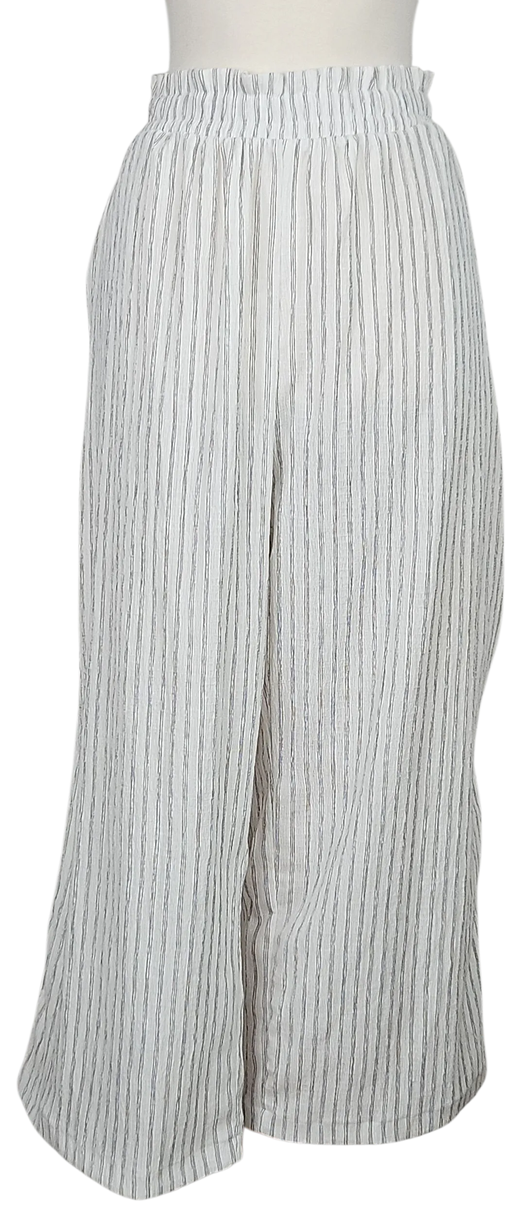 H&M Damen Hose, weiß - Gr. L  - Bild 4
