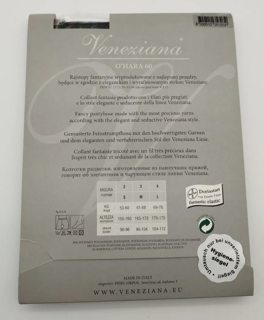 Veneziana O'Hara Strumpfhosen - Gr. DEN 60 – Bild 2