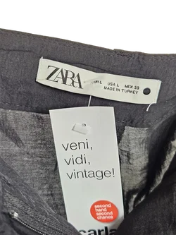 ZARA Damen Hose, schwarz - Gr. L / 40 - Bild 5