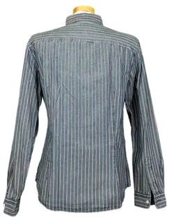 Armani Jeans Herren Hemd gestreift blau Gr. XXL - Bild 2