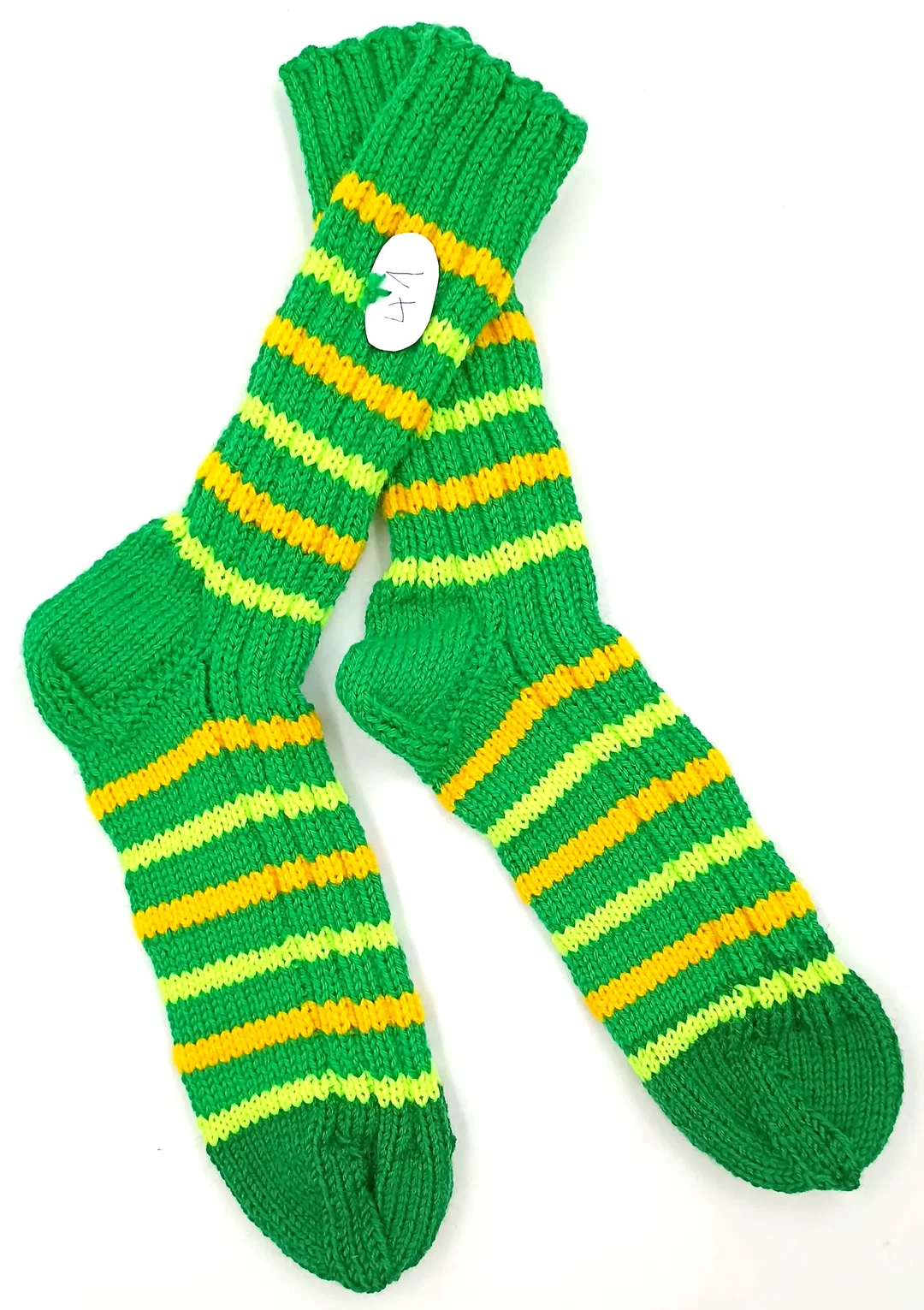 Handgestrickte Wollsocken Gr. 41 - Bild 4