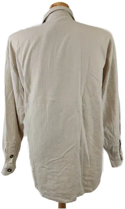 Isar-Trachten Herrenhemd beige - Gr. XXL - Bild 3