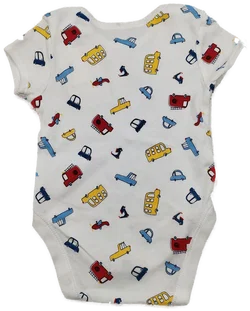 Bemusterer Primark Kurzarm Body - 42cm lang / 100% Baumwolle - Bild 2