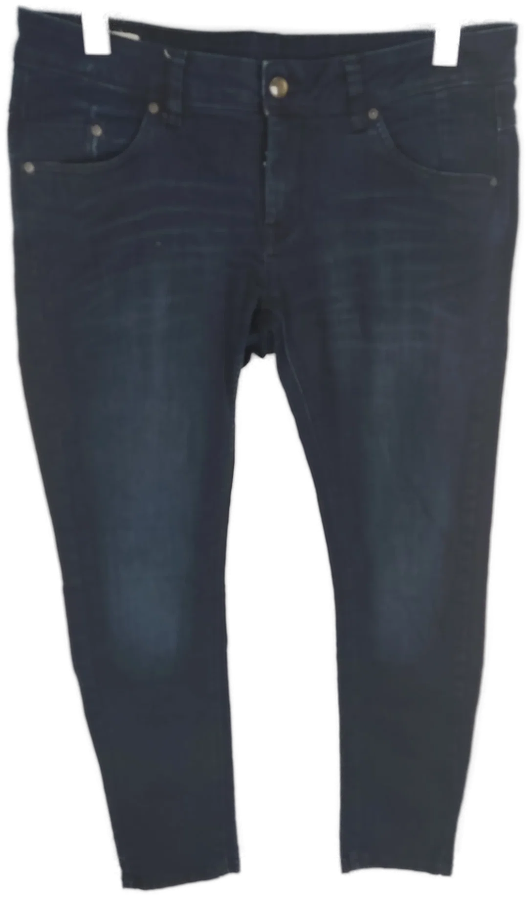 Damen Super Skinny Jeans mit Stretch in Dunkelblau, Größe 44 - Bild 1
