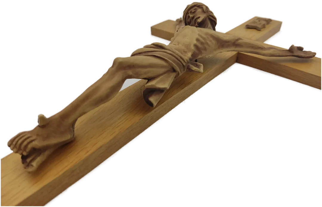 Holzkreuz Kruzifix – Bild 3