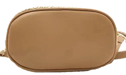 Strohumhängetasche Damen beige  - Bild 5