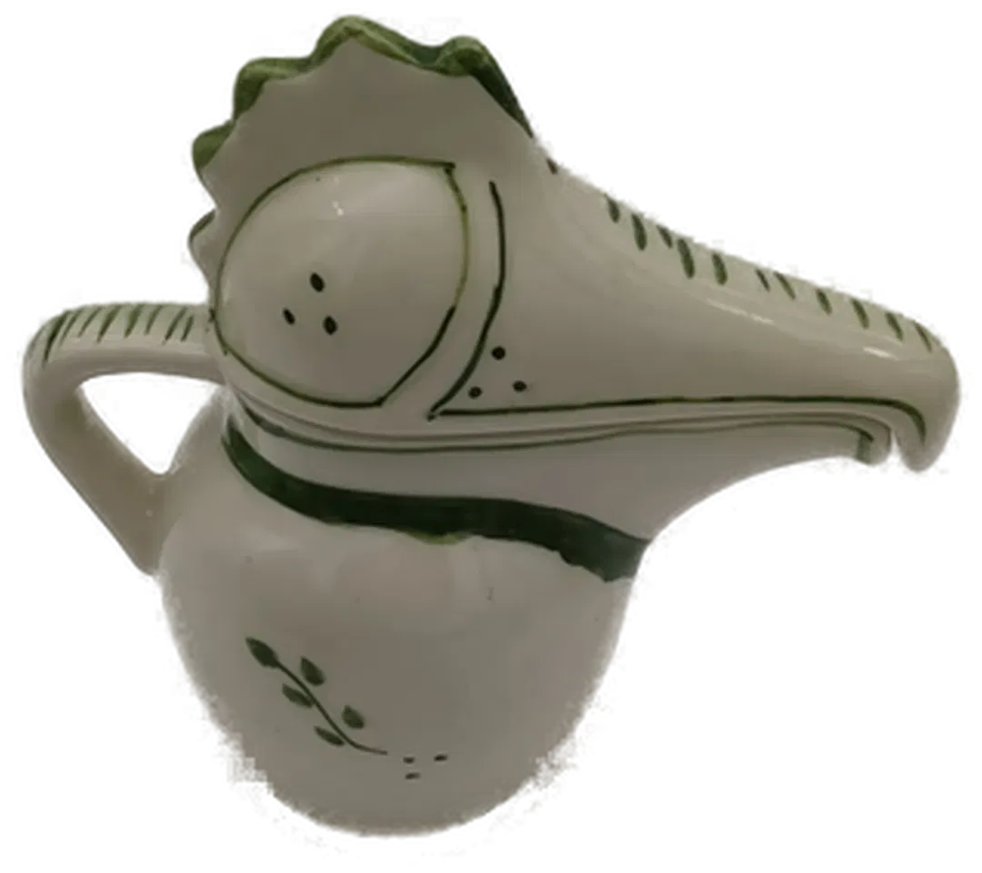 Keramisches Milchkännchen Handbemalt  - Bild 4