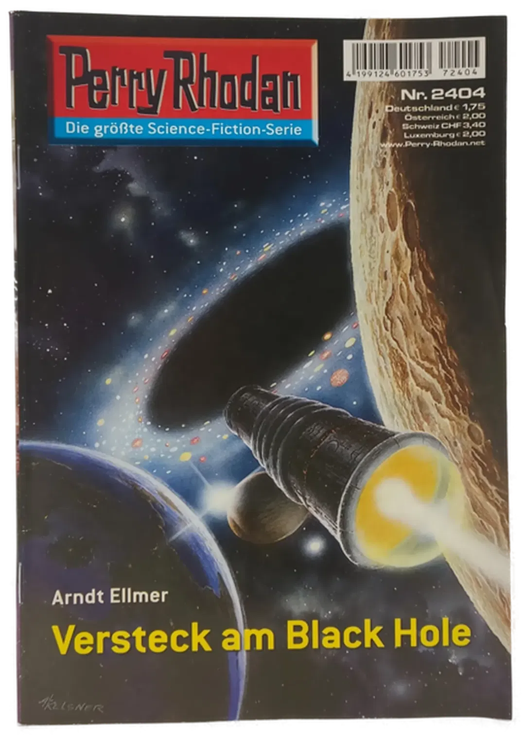 Romanheft Perry Rhodan Versteck am Black Hole Erstauflage Nr.2404 - Bild 1