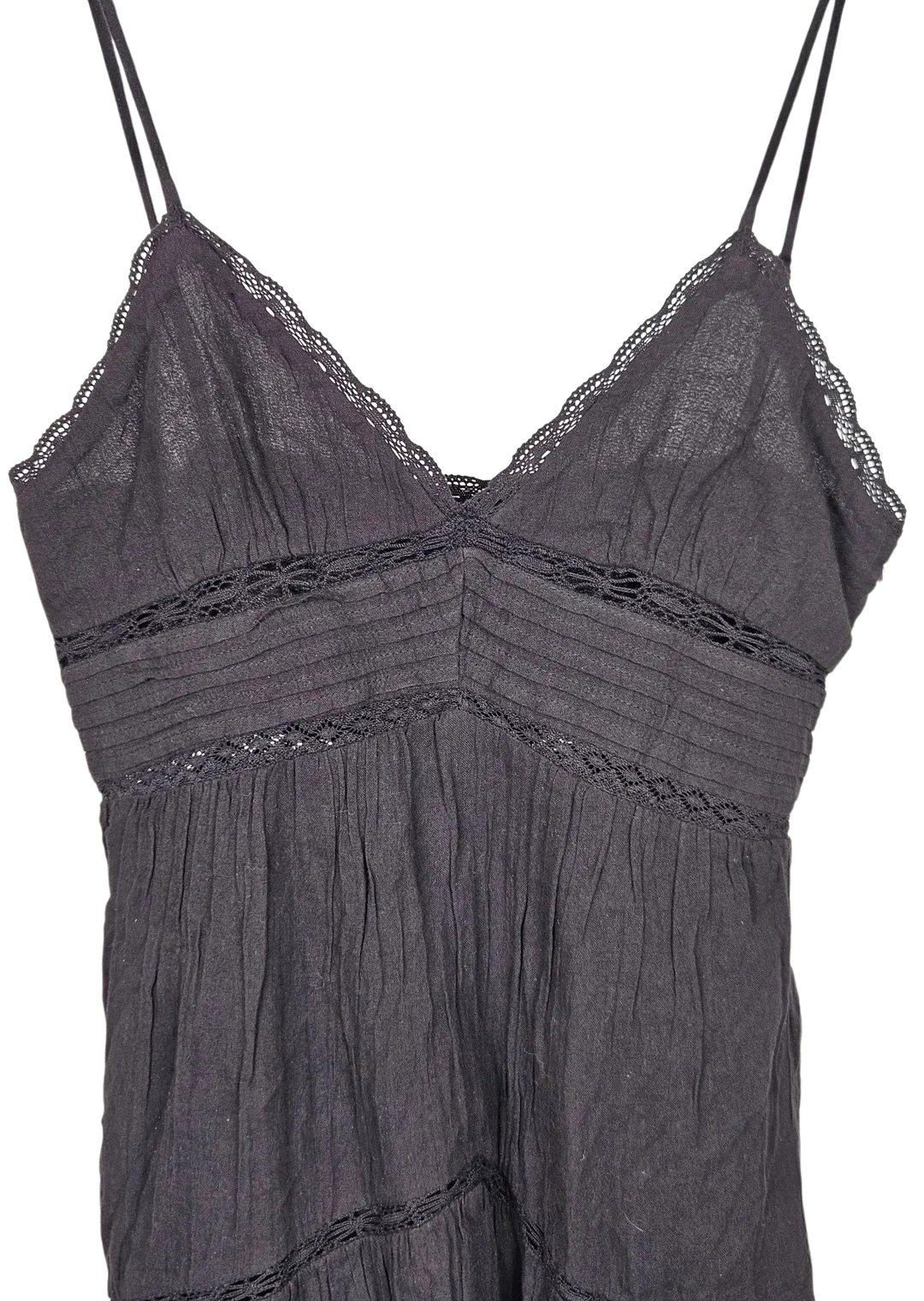 ZARA Damen Top, schwarz - Gr. M  – Bild 3