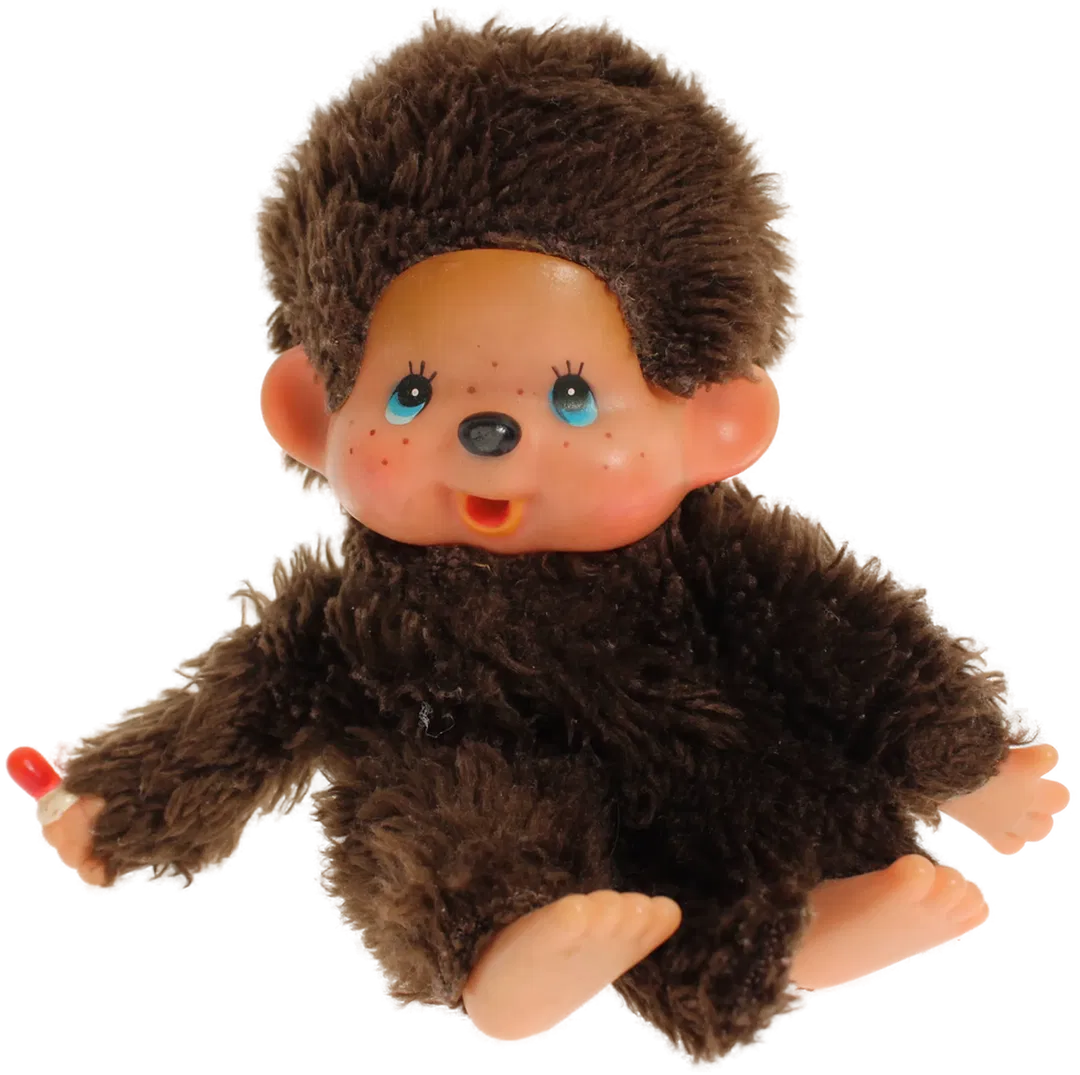 Monchhichi Affe – ca. 18 cm – Vintage Puppe - Bild 1