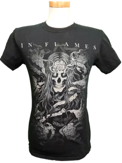 In Flames Herrenshirt schwarz Gr. S