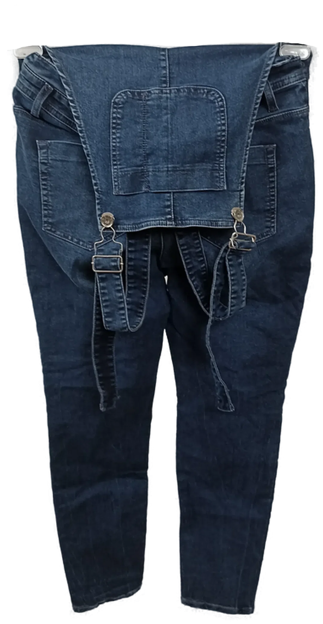 United Colors of Benetton Damen Jeans Latzhose blau Gr. XS/ECH – Bild 2