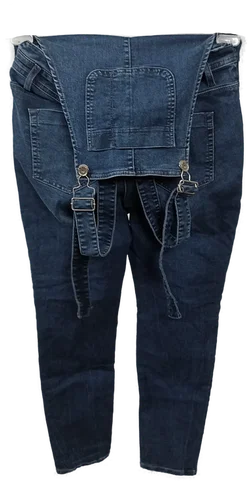 United Colors of Benetton Damen Jeans Latzhose blau Gr. XS/ECH - Bild 2