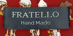 Fratello Herrenkrawatte gemustert  – Vorschau 3