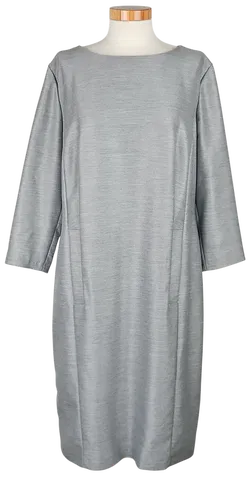 BARBARA SCHWARZER Damen Midikleid, grau - Gr. XL  - Bild 1