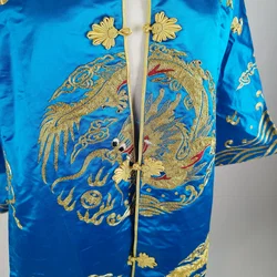 Robe, bestickt, chinesischer Drache, Gr. L  – Vorschau 2