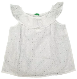 United Colors of Benetton Kindershirt weiß Gr. S