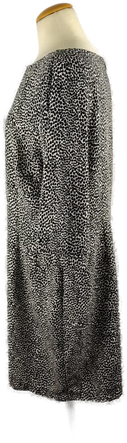 Midikleid Sonstige Viskose Animal Print (Gr. 42) | Business-Chic - Bild 4