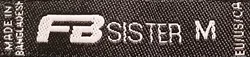 FB Sister Damen Weihnachtsshirt schwarz gemustert Gr. M - Bild 3