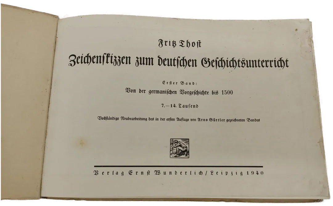 Zeichenskizzen zum deutschen Geschichtsunterricht. Erster Band Von der germanischen Vorgeschichte bis 1500 – Bild 3