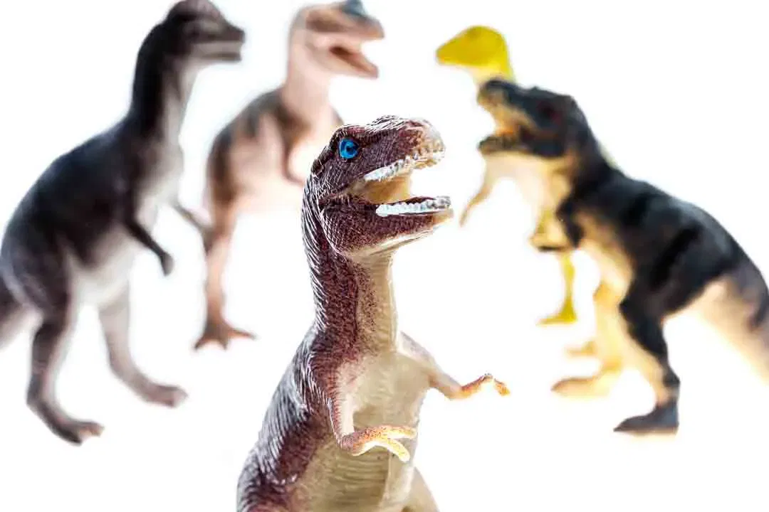 Dinosaurier Figuren 2 Beiner Konvolut 5 Stück - Bild 4