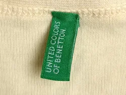 United Colors Of Benetton Damen Pullover hellgelb Gr. M - Bild 3