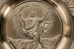 Wandteller BMF-ZINN 32 cm 95%  