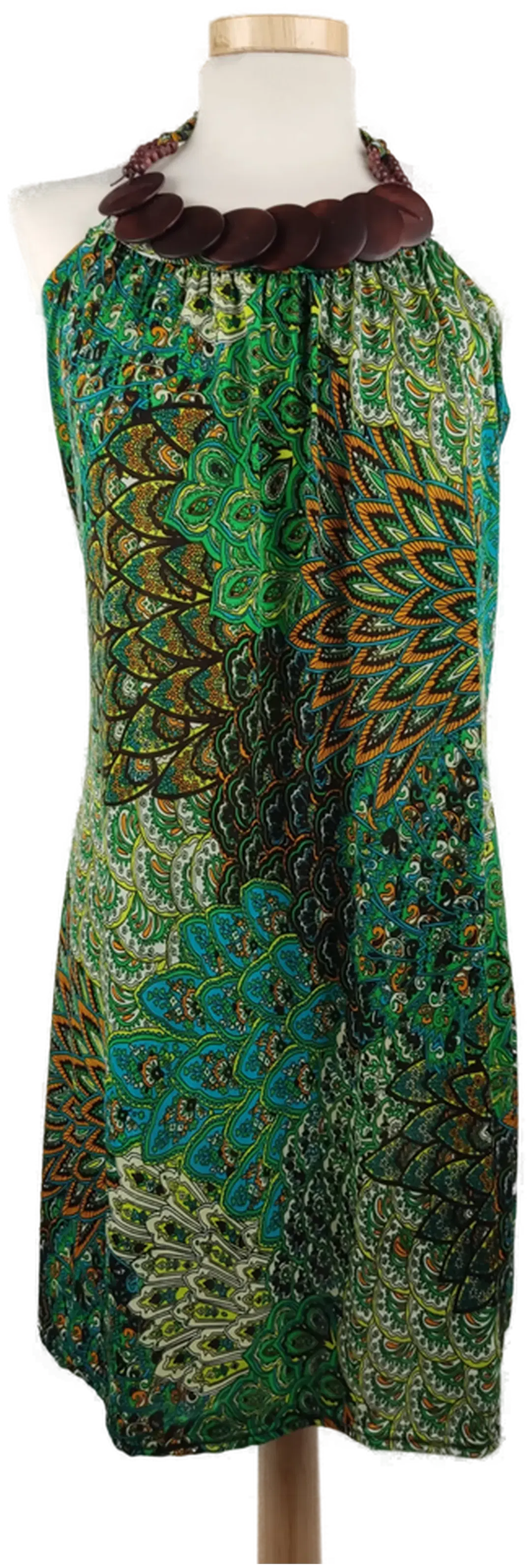 Damensommerkleid mini grün- 36/S - Bild 1