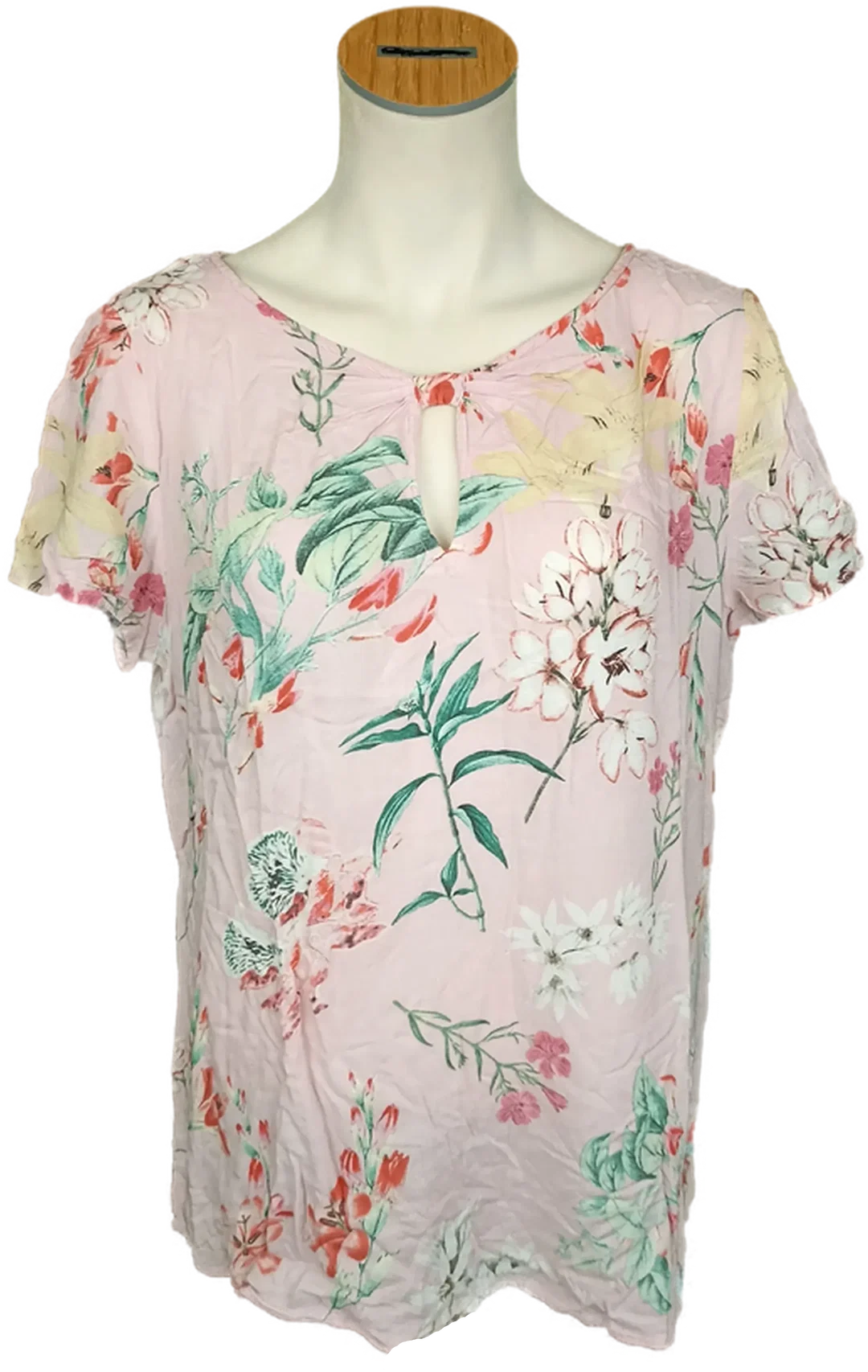 Esprit Damenbluse gemustert Gr. L – Bild 1