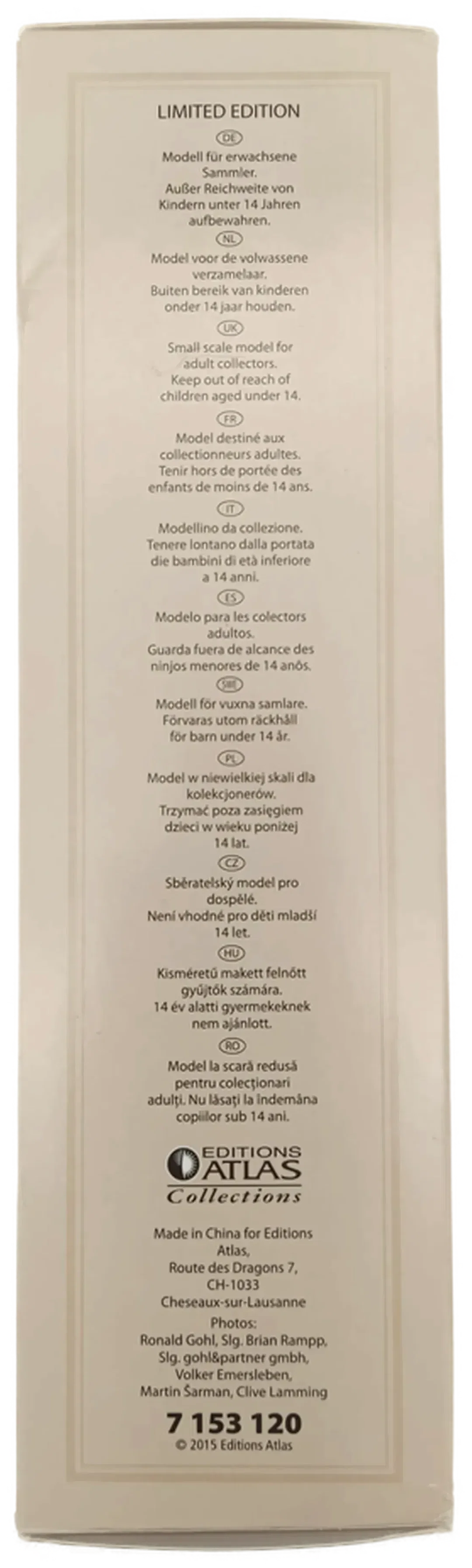 Editions Atlas Collections Limited Edition: Serie BB 12087 - 1957, Maßstab 1:87  – Bild 10