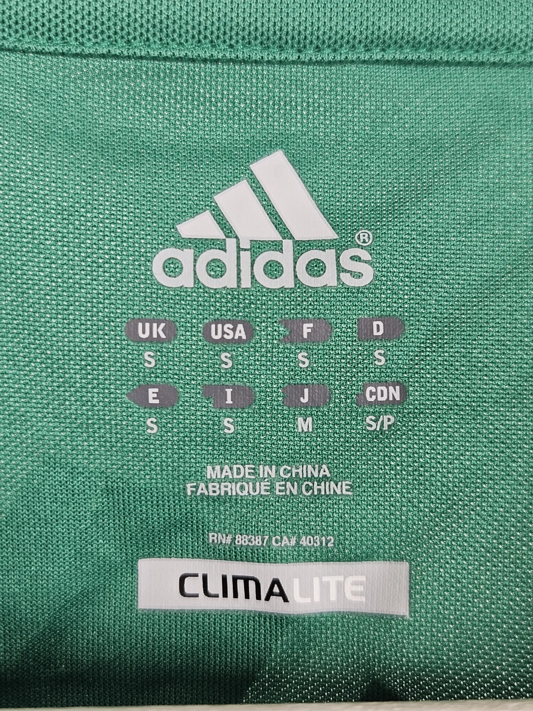 Adidas Rapid Herren Fussball Trikot, grün - Gr. S – Bild 3