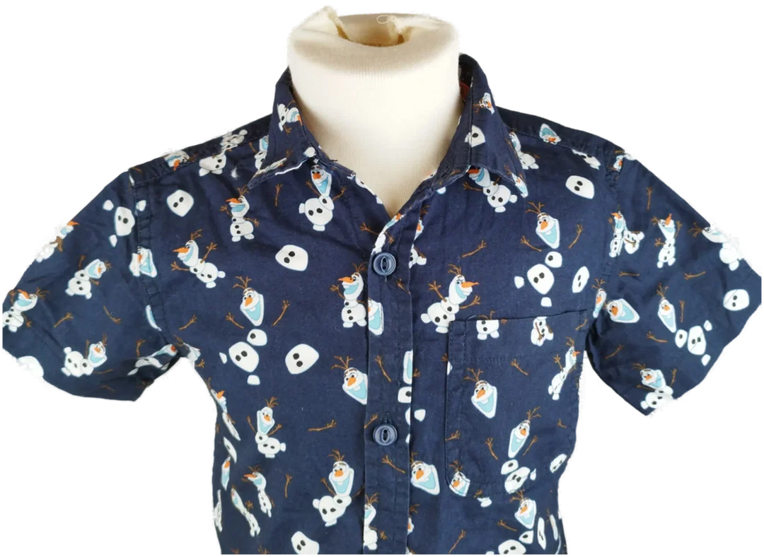Disney Frozen Olaf Kinder-Hemd - Gr. 110 / 4-5 Jährige – Bild 2
