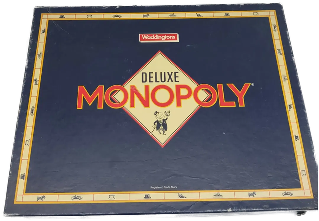 Vintage Deluxe Monopoly Brettspiel - Bild 1