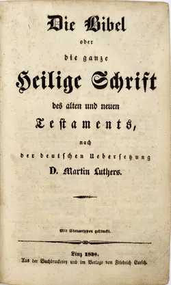 Die Bibel / Heilige Schrift des alten und neuen Testaments - Deutsche Übersetzung D. Martin Luthers - Bild 4