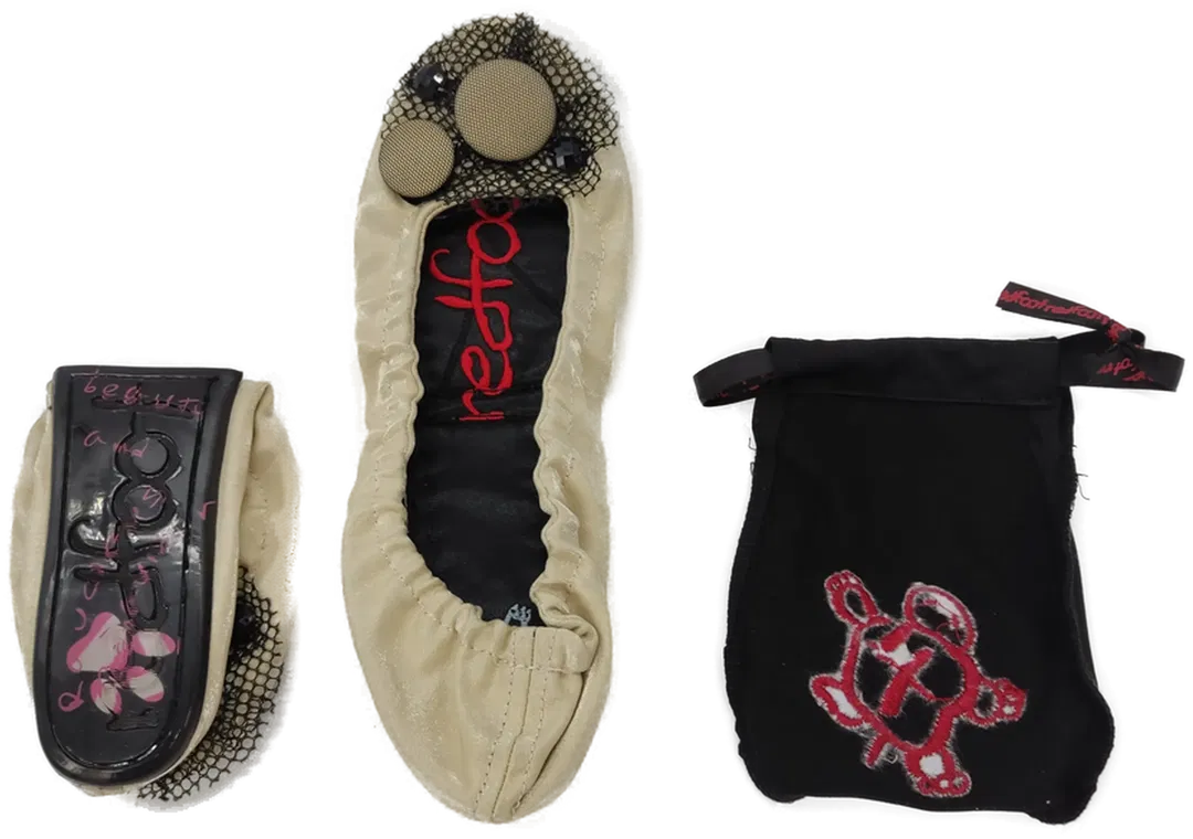 Redfoot: Ballerinas für die Handtasche, Größe M (38/39) - Bild 1
