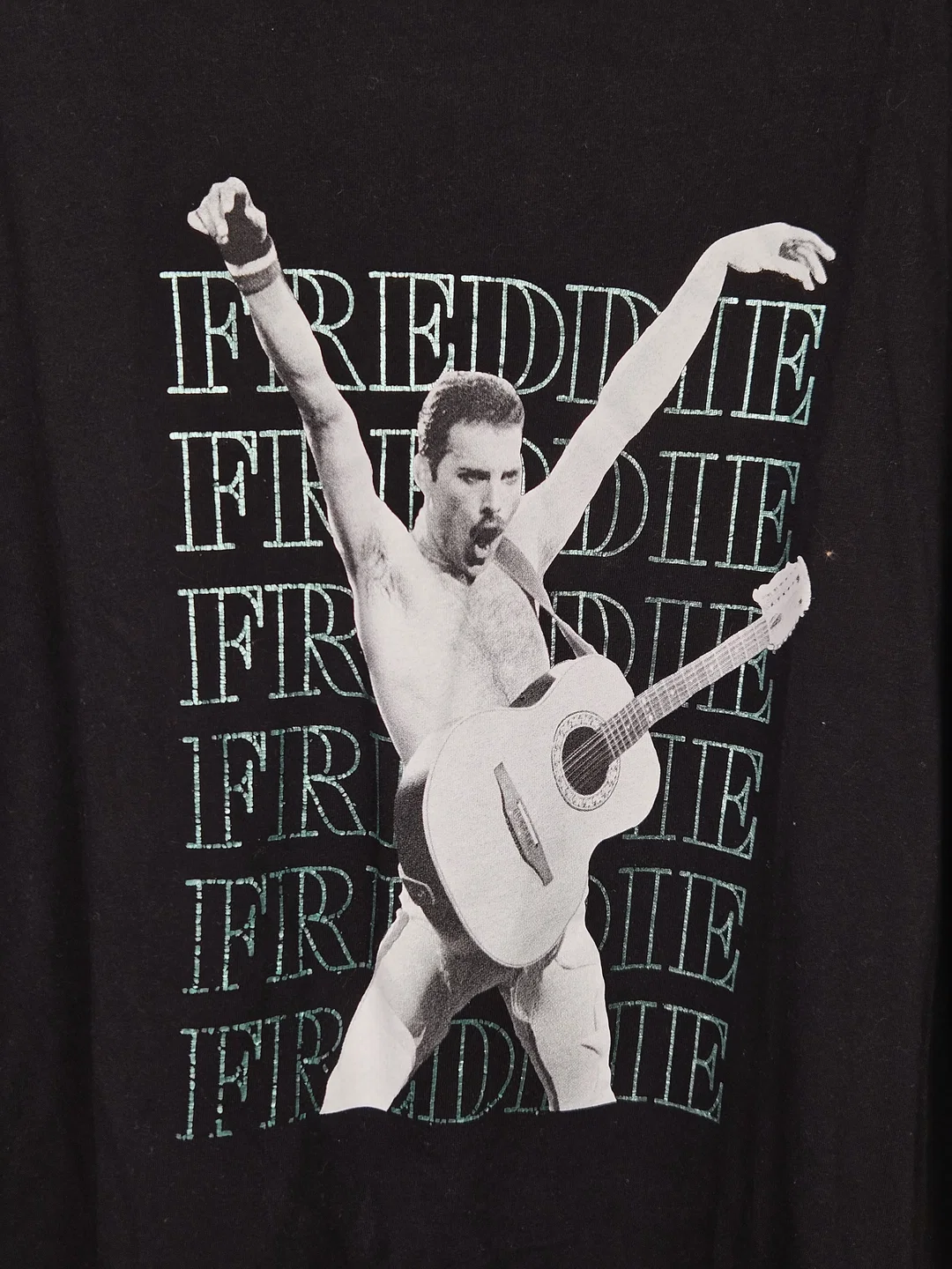 Freddie Mercury T-Shirt, schwarz - Gr. XL  – Bild 3