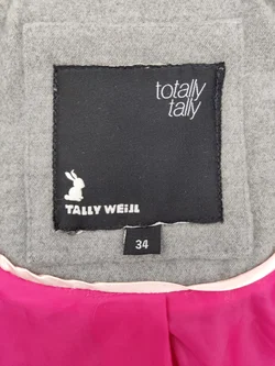 Tally Weijl Damen Jacke grau Gr. 34 – Vorschau 3