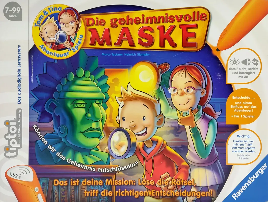 tiptoi® Die geheimnisvolle Maske - Lernspiel - Ravensburger  - Bild 4