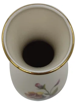 ROYAL BAVARIA Porzellanvase mit Blumenmuster, Höhe 28cm - Bild 3