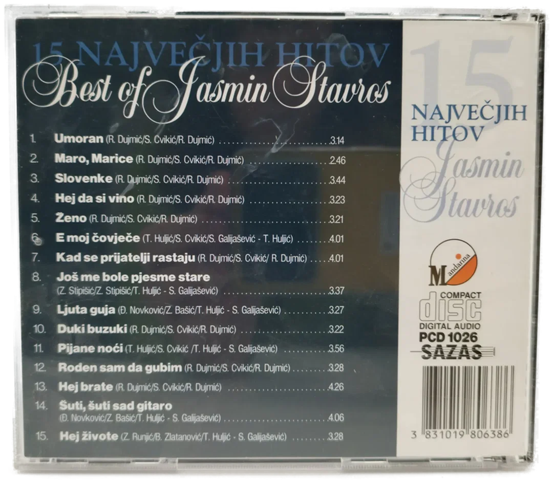 Jasmin Stavros - Die Größten Hits / CD – Bild 3