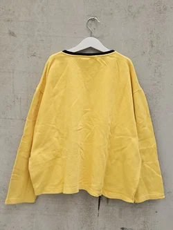 ZIMM MODE Kinder Vintage Pullover, gelb - Gr. 164 – Vorschau 2